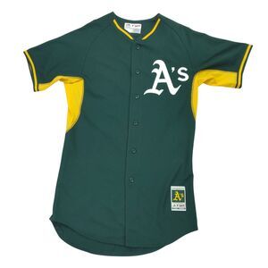 Oakland Athletics A's Majestic Authentic Collection Cool Base Jersey Size 40